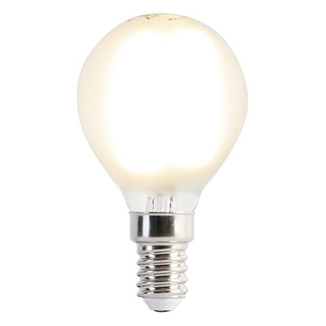 LUEDD Bombilla LED E14 P45 mate 3.5W 360lm 2700K
