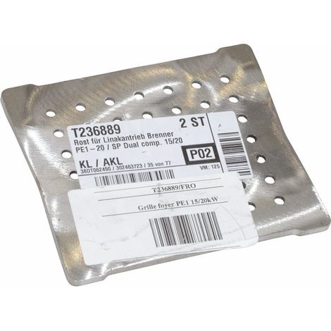 Fröling Grille pour PE1-20 pour entraînement à gauche, T236889 (1/2)