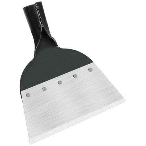 LaBlanc - Pala da giardino multifunzione in acciaio, pala piatta per piantagione, diserbo, attrezzi agricoli, pala per diserbo, 21 cm