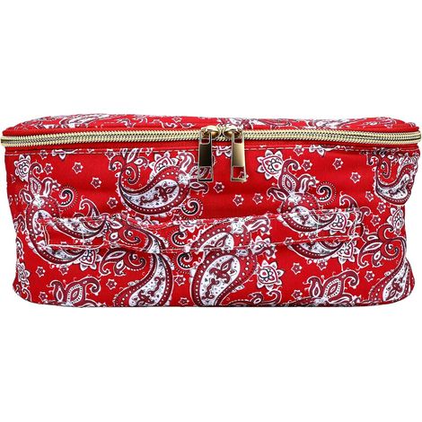 Sac de Tuiles Mahjong Vintage Grande Capacité Fermeture à Glissière (1/5)