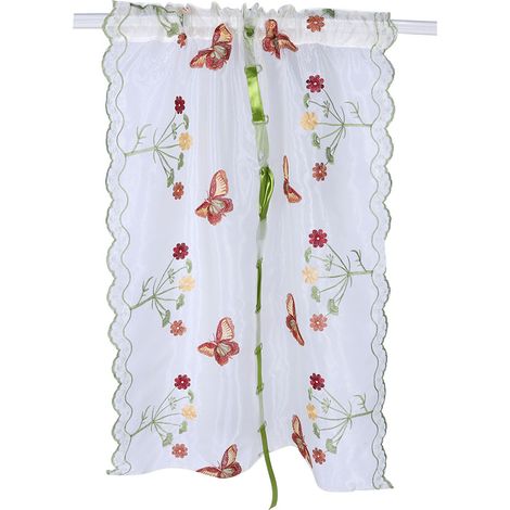 Cantonnières en polyester pour rideaux, voilages, décoration chambre et salon (S) (1/5)