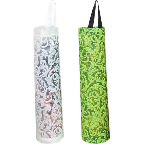 Porte-sacs, support mural pour sacs en plastique, organisateur de grands sacs en plastique pour courses (1/5)