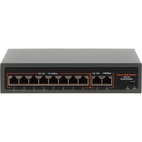 Apti APTI-POE0802G-120W-ECO Switch PoE 8 Ports 250m