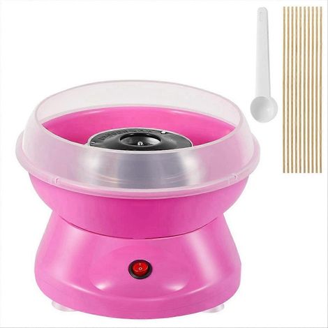 Mini électrique coton bonbon machine avec éclaboussures anti assiette UE prise