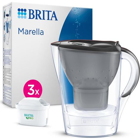 1 Carafe filtrante, Poignée ergonomique, Filtre Maxtra Pro, Polypropylène, Cuisine (1/5)