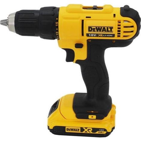 DeWalt DCD771D2 perceuse-visseuse sans fil jaune et noir (1/3)