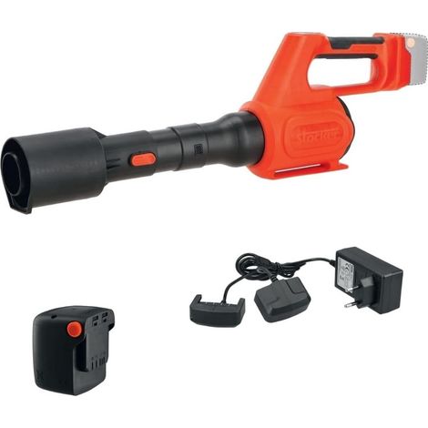 Kit Soffiatore Stocker 63001 21V con Batteria 4Ah, Caricabatterie e Sacco Giardino 180L in Omaggio (1/5)