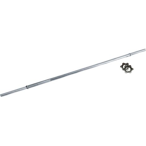 Bcv-180 - Bilanciere Cromato 180 cm - Chiusura Vite - Ø25 mm