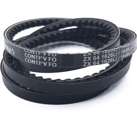 Courroie type trapézoïdale crantée ZX64