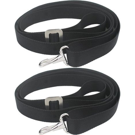Sangle supérieure réglable pour Bateau avec Boucles et Mousqueton Simple, Sangles en Toile Marine pour auvent Bimini 2/PK (1/5)