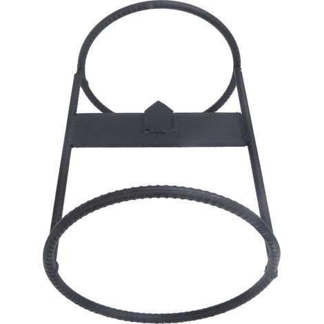 Fendeuse de bûches manuelle rapide, Portable en acier noir, bois de chauffage pour la maison (1/5)