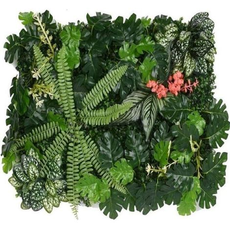 Mur Gazon Artificiel Panneau Plante Artificielle Murale pour la Maison la Chambre ou Le Jardin - Dcoratio FLEUR-PLANTE ARTIFICIELLE (1/3)