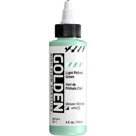 GOLDEN 119 ml HIGH FLOW Vert Phthalo Clair - S1