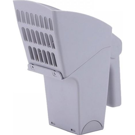 Scoop Pour Litière Pour Chat - En Plastique Résistant - Filtre Intégré - Avec Bac À Déchets - 1 Pièce (1/4)