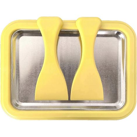 Joghurtmaschine, hausgemachte Mini-Eismaschine, gelb