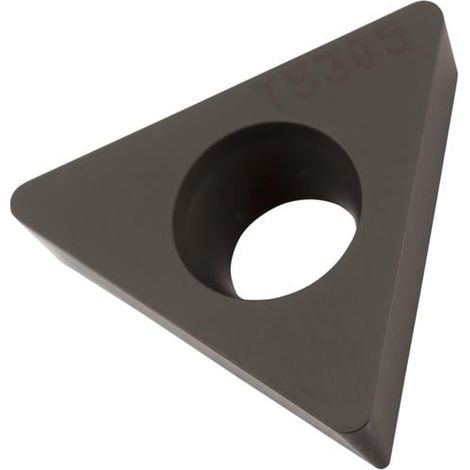 Drehwendeschneidplatte ISO TCMW 16T308:T5305 D.4,4mm MT-CVD beschichtet Schwarz (1/2)