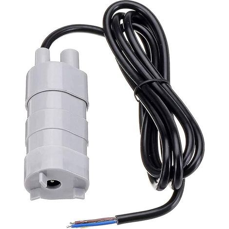 Submersible Pump, DC 12V High Flow Water Pump, Submersible Pump, Fresh Water Pump, Boat Pump for RV, Pond, Aquarium, Shower, Garden, 600L/H (1/5)