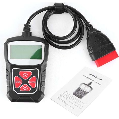 Outil de Diagnostic de lecteur de Code de défaut de moteur de voiture automobile OBD OBD2 Scanner Plug and Play A (1/4)