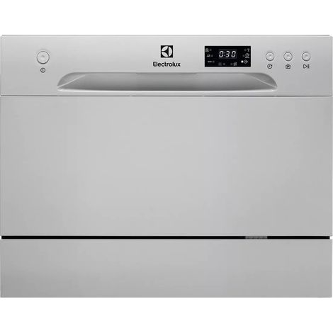Electrolux ESF2400OS Kompaktgeschirrspüler Silber 55 cm