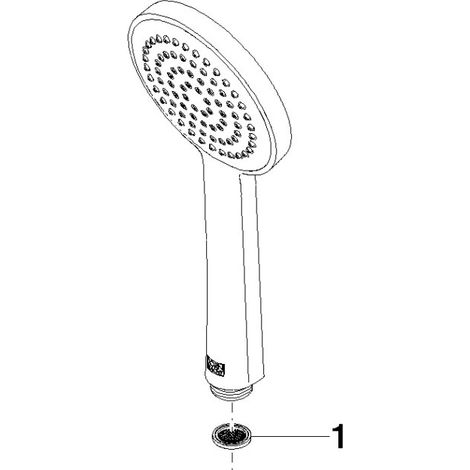 DORNBRACHT 28015979-39 Douchette à main SERIENNEUTRAL 28015979