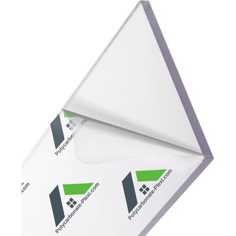 Plaque Polycarbonate Compact 6mm Transparent 2050x1250