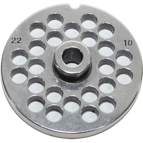 Rejilla de acero inoxidable de 10 mm para picadora reber n ° 22 - 4714 A/10 - Reber -