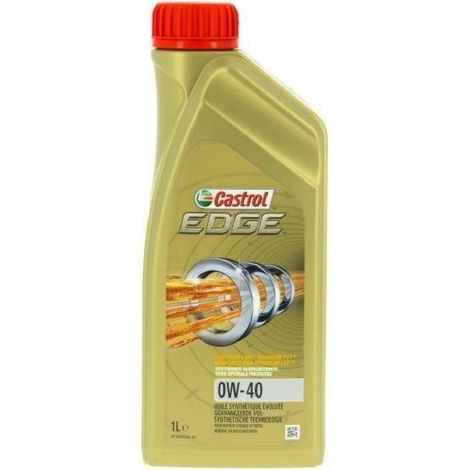 CASTROL Huile moteur Edge 0W-40 - 1 Litre - Avec Titanium FST x12