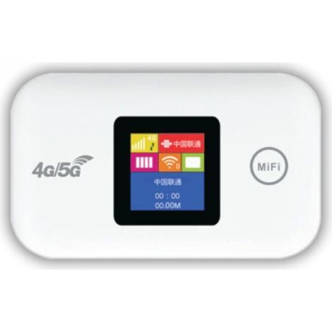 Point d'accès Wi-Fi mobile KuWFi 4G LTE déverrouille les appareils hotspot Wi-Fi Rout WiFi portable avec emplacement pour carte SIM, adapté au rout de voyage mobile (1/5)