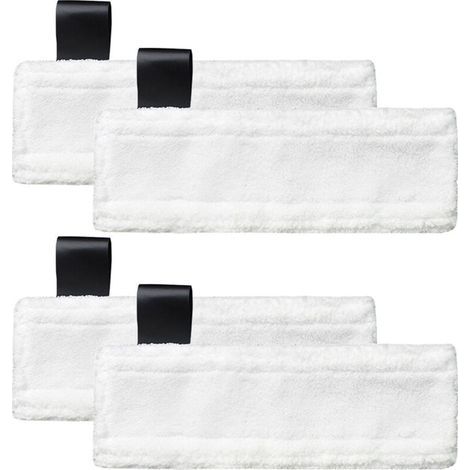 Replacement microfiber cloths for Kärcher Easy Fix SC2, SC3, SC4, SC5 steam cleaners (pack of 4) (1/4)