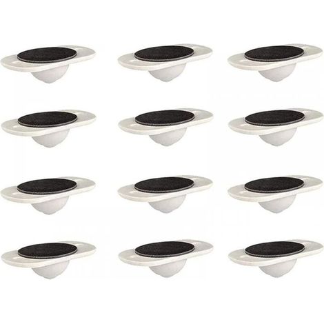 12 Pièces Poulie Universelle Rouleaux De Roue Inférieure De Meubles, roulettes Auto-adhésives pour Fond De Poubelle De Tiroir D'armoireRoulettes (1/4)