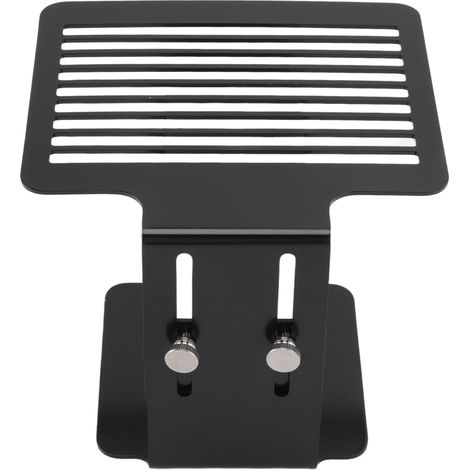 Waagenständer aus Edelstahl für Kaffeemaschinen, höhenverstellbar, robust, schwarz (1/5)