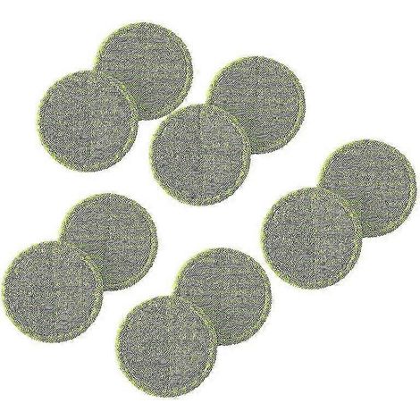 AURA jkw Lot de 10 lingettes de rechange pour balai électrique rotatif sans fil (1/5)