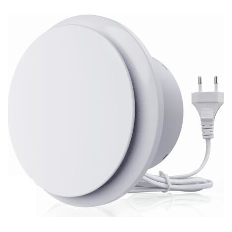 100 mm 130 m³/h 12 W Extractor Fan Quiet Operation High Air Flow Extractor Fan Energy Saving for Bathrooms, Kitchens, Toilets, Greenhouses, Tents (4 Inch) [Energy Class A] (1/4)