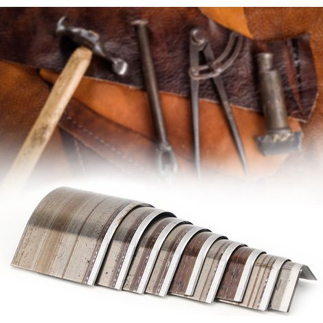 Emporte-pièce cuir coins ronds, outil de découpe précise pour le travail du cuir et les projets créatifs (A) (1/5)