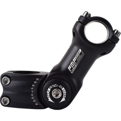 Colonne de direction réglable 31,8 mm – Tige de direction ajustable avec angle d’inclinaison de 0° à 60° – Compatible avec vélos de montagne et vélos de route – Hauteur et angle réglables (1/5)