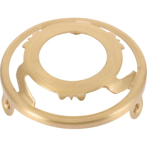 Support D'Abat-Jour E14 Anneau Réducteur D'Abat-Jour En Cuivre Bague De Fixation Pour Douille Lampe Pièce De Rechange Pour Abat- Et Réparation De Luminaire (1/5)