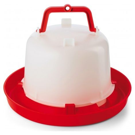 Abreuvoir plastique poule premium robuste avec poignée 5 L (1/2)
