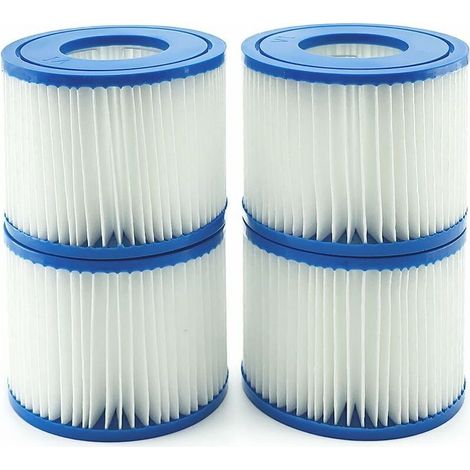 Éléments de filtre VI pour Bestway Lay-Z-Spa, éléments de rechange BW58323 pour Bestway 58239 (4 pièces) (1/5)