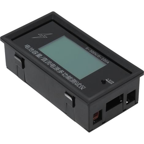 Bluetooth-Akkukapazitätstester, Gleichstrom-Lithium-Spannungs- und Stromanzeige, digitaler Detektor mit LED-Anzeige, Voltmeter/Amperemeter für wiederaufladbare Batterien (1/5)