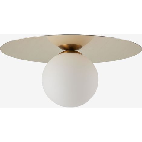 SKLUM Anine Deckenlampe aus Eisen und Glas Vergoldet Ø30 cm (1/5)