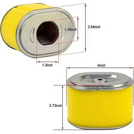 17210-ZE0-505 17210-ZE0 -820 Air Filter GX110 GX120 Filter Cartridge (1/4)