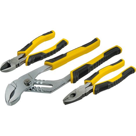 STANLEY® Hand Tools ControlGrip™ Pliers Set, 3 Piece