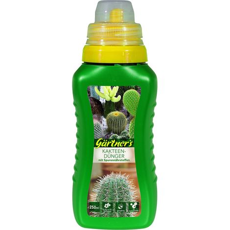 gpi Gärtner´s Blumenpflege Kakteendünger mit Spurennährstoffen 250 ml
