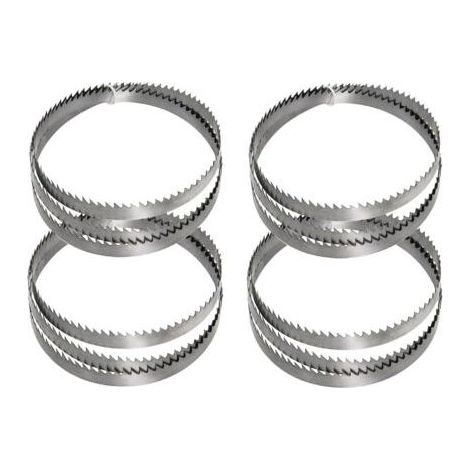 Lot De 4, Lames De Scie À Ruban,1425 x 6.35 x 0.35mm 14TPI, SK5 (1/5)