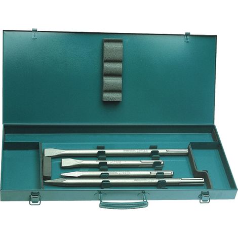 Makita 4pzs. Set de cinceles SDS-MAX - P-18013
