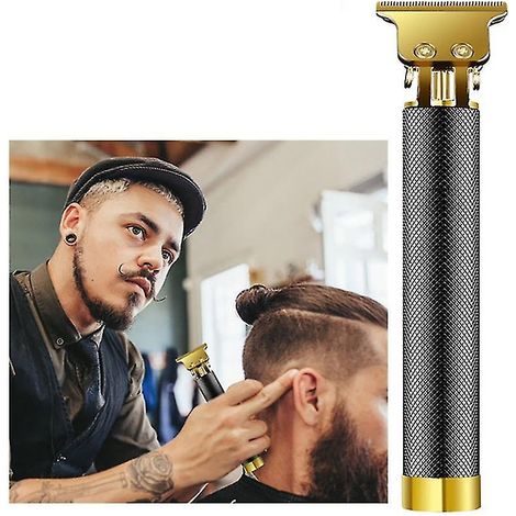 Tondeuse à cheveux électrique noire pour hommes (1/5)