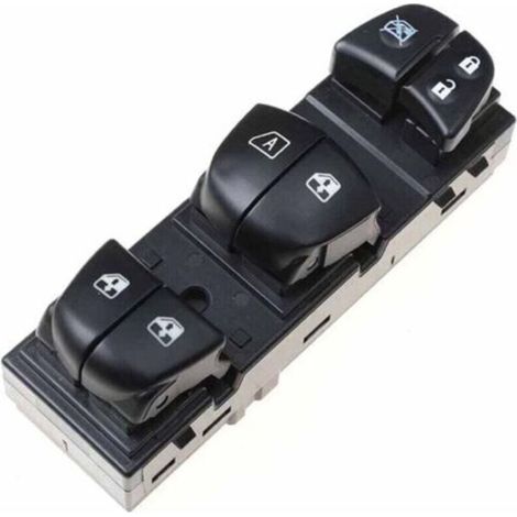 25401-3DF0B 25401-1KA0B Boutons de Commutateur LèVe-Vitre Principal avec LumièRe pour Tiida 2011-2016 (1/4)
