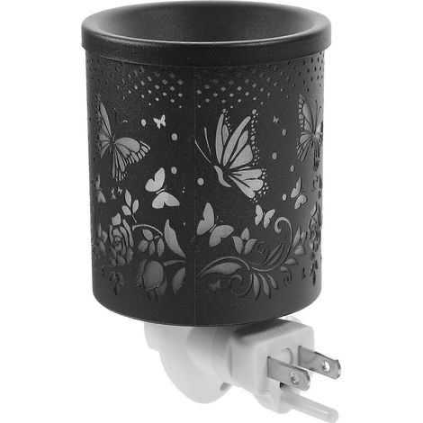 Brûleur de cire électrique en métal pour la maison, diffuseur d'huiles essentielles, veilleuse (prise américaine) (1/5)