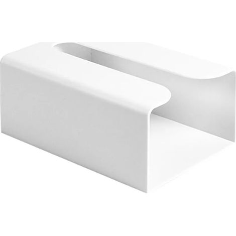 Distributeur de papier essuie-tout mural sans perçage, 4 en 1 : porte-papier essuie-tout, distributeur de papier toilette, distributeur de sacs poubelle, distributeur pour cuisine (1/5)
