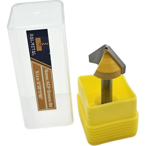 VHM-Fräser zum Brechen von Dibond und Alucobond – 90° 6 x 20 mm